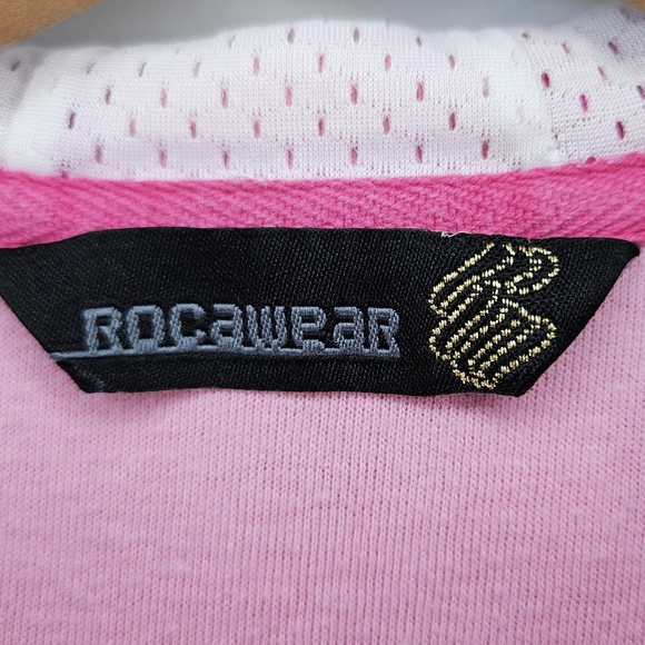 Y2K | ROCAWEAR | size 12 ro 14 girls zip hoodie NWOT - Picture 7 of 9